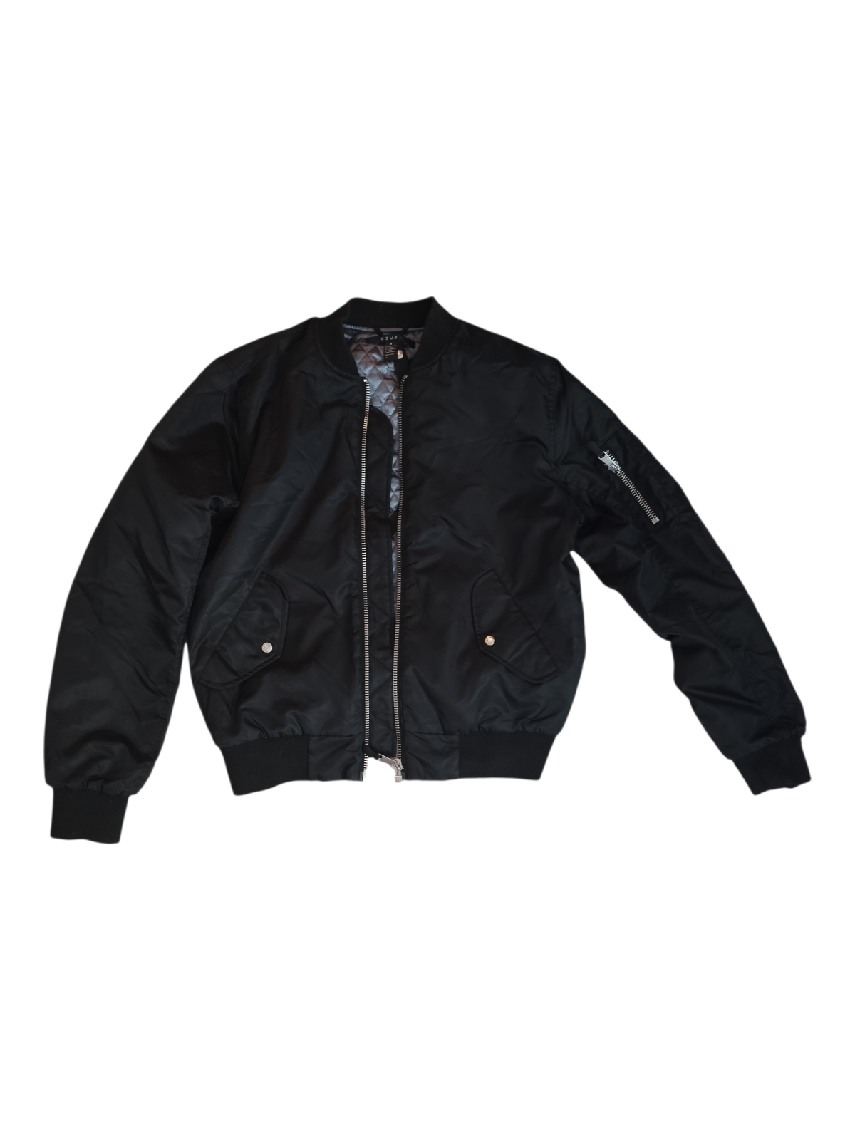Ksubi Black Bomber Jacket
